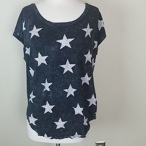 🍄Rock rose Classic star tshirt S